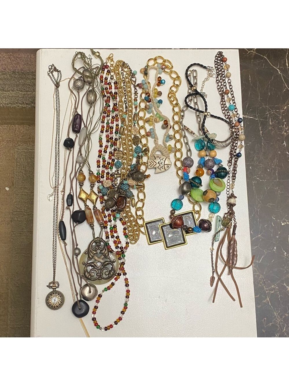 Necklace Jewelry Lot Necklace Jewelry Jar Lot